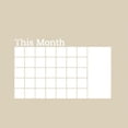 thumbnail image 1 of Adhesivo de pared de pizarra blanca de PVC para aula, hogar, bricolaje, calendario, pegatinas de pizarra blanca, 1 of 1