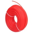 thumbnail image 4 of Línea de reemplazo de recortadora de hilo Alta flexibilidad Fácil de instalar Uso Resistente al desgaste Cuerda de corte de nailon para cortadoras Círculo rojo 2.7, 4 of 10