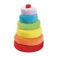 thumbnail image 4 of Excellerations - Anillo apilable de arcoíris de peluche gigante para niños, juego de aula para niños, 4 of 5