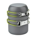 thumbnail image 1 of Camping Cookware Kit Outdoor Cooking Set Aluminum Equipment Outdoor Pot Travel Tableware Kitchen Hiking Picnic BBQ, 1 of 9