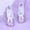 Purple, variant on FSYBOA Girl Ballet Shoes, Elastic Straps Soft Sole Gifts Non Slip Girl Dance Shoes Purple Size 9.5(Little Kids)