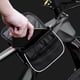 thumbnail image 4 of Bolsa rígida para viga delantera, bolsa para sillín de gran capacidad, accesorios para equipo de equitación con banda reflectante de alto brillo, almacenamiento para bicicletas, 4 of 9