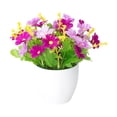 thumbnail image 1 of JJKBVCLO Orchidée Réaliste Véritable Fausse Maison Intérieur Extérieur Centre de Table de Jardin, 1 of 5