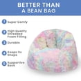 thumbnail image 3 of Delta Children Cozee Fluffy Chair, Kid Size (For Kids Up To 10 Years Old), 3 of 6