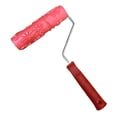 thumbnail image 4 of deevoka 178mm Texture Rubber Paint Roller Brush Accessory for Ceiling Wall Painting B, 4 of 9