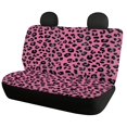 thumbnail image 5 of Psesaysky Pink Leopard Pattern Stretch Car Back Seat Cover for Interior Car Interior, Comfortable Seat Bottom Cushion Covers Non-Slip Car Seat Cushions, 5 of 7