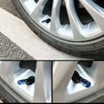 thumbnail image 4 of 4 Pcs Aluminum Alloy Universal Car Tire Valve Caps With Tire Pressure Monitoring, 4 of 7