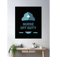 thumbnail image 2 of Jmu Nursing Poster Wall Art, Modern Wall Decor, 8x12 UNFRAMED, 2 of 3
