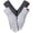 Black+Light Gray, variant on Winter Gloves for Women Touch Screen Elastic Thermal Knit Lining Warm Gloves for Cold Weather