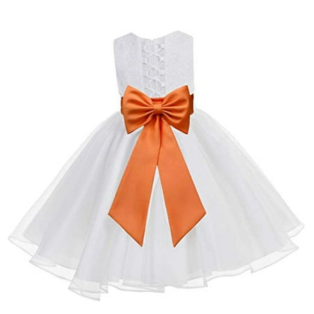 

Ekidsbridal White Lace Organza Flower Girl Dress Toddler Girl Dresses Christening Dresses Evening Gown Girl Lace Dresses Princess Dresses Pageant Gown Communion Dress Baptism Dress Ballroom Gown 186T