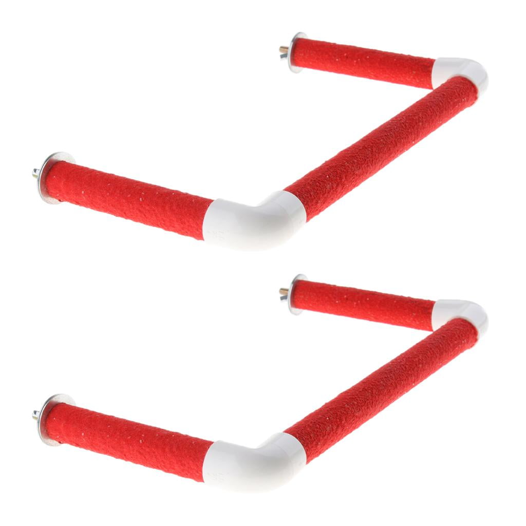 Parrot Perch Stand Natural Nail Perches For Small & Medium Birds