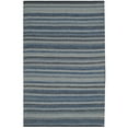 thumbnail image 2 of SAFAVIEH Striped Kilim STK421A Handwoven Blue Rug, 2 of 5
