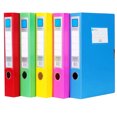 thumbnail image 1 of 3 Pcs Dossier en Polypropylène Format A4 Porte-Documents en Plastique pour École Bureau Maison, 1 of 7
