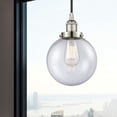 thumbnail image 2 of 616-1PH-PN-G204-8 Innovations Lighting Beacon - 1 Light Mini Pendant In Industrial Style-11.5 Inches Tall and 8 Inches Wide-Polished Nickel, 2 of 2