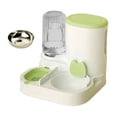 thumbnail image 3 of CarpNettore Automatic Cat Feeder and Water Dispenser Automatic Pet Feeder for Small Dogs green, 3 of 9