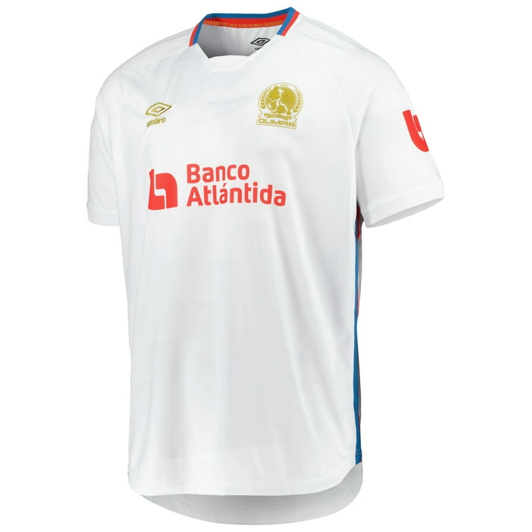 Men's Umbro White Club Deportivo Olimpia 2022/23 Home Replica