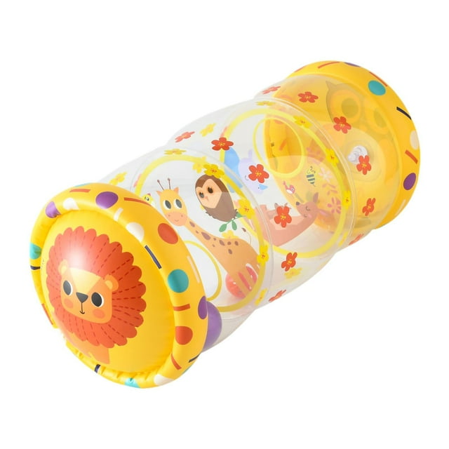 Rodillo de Gateo para Bebés Juguete para Recién Nacidos Estimulación Motriz Rodillo Inflable Material de PVC Fácil de Limpiar Adecuado para Bebés