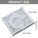 thumbnail image 3 of Washable Lace Embossed SoftMold Fondant Mould for Cake Decorating Candy Chocolate Baking Summer Party Supplies Non Toxic, 3 of 4