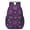 Sun and Triangle, variant on Sun and Triangle Gothic Pattern 17" School Backpacks for Teens,Waterproof Oxford Fabric,S-Shape Padded Straps for School,Travel,Hiking,Camping