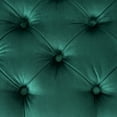 thumbnail image 4 of Costaelm Hank Square 29.5" Velvet Tufted Storage Ottoman, Dark Green, 4 of 10