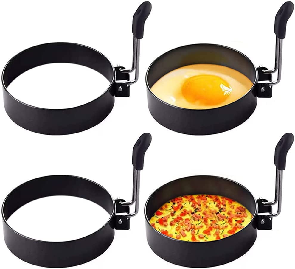 Egg Ring Stainless Steel Tool Cooking,Round Egg Cooker Rings For Frying