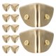 thumbnail image 5 of Protector de esquinas de caja, protectores de esquinas de 90 grados, protectores de bordes, cajas de madera, protectores de esquinas de muebles, cubiertas de bordes de cajas, 12 Uds., 5 of 7