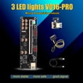 thumbnail image 4 of ZLight PCI-E 1X to 16X Adapter PCI- Extension Board Extender Mining Equipment Black 1Set, 4 of 6