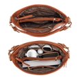 thumbnail image 4 of Bolso de mano Montana West Hobo Purses de cuero vegano para mujer, 4 of 5