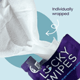thumbnail image 2 of Sweetums Black Raspberry Flavored Wipes For Men, 2 of 9