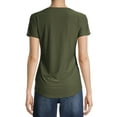 thumbnail image 3 of No Boundaries Juniors' Short Sleeve V-Neck Tee, 3 of 6