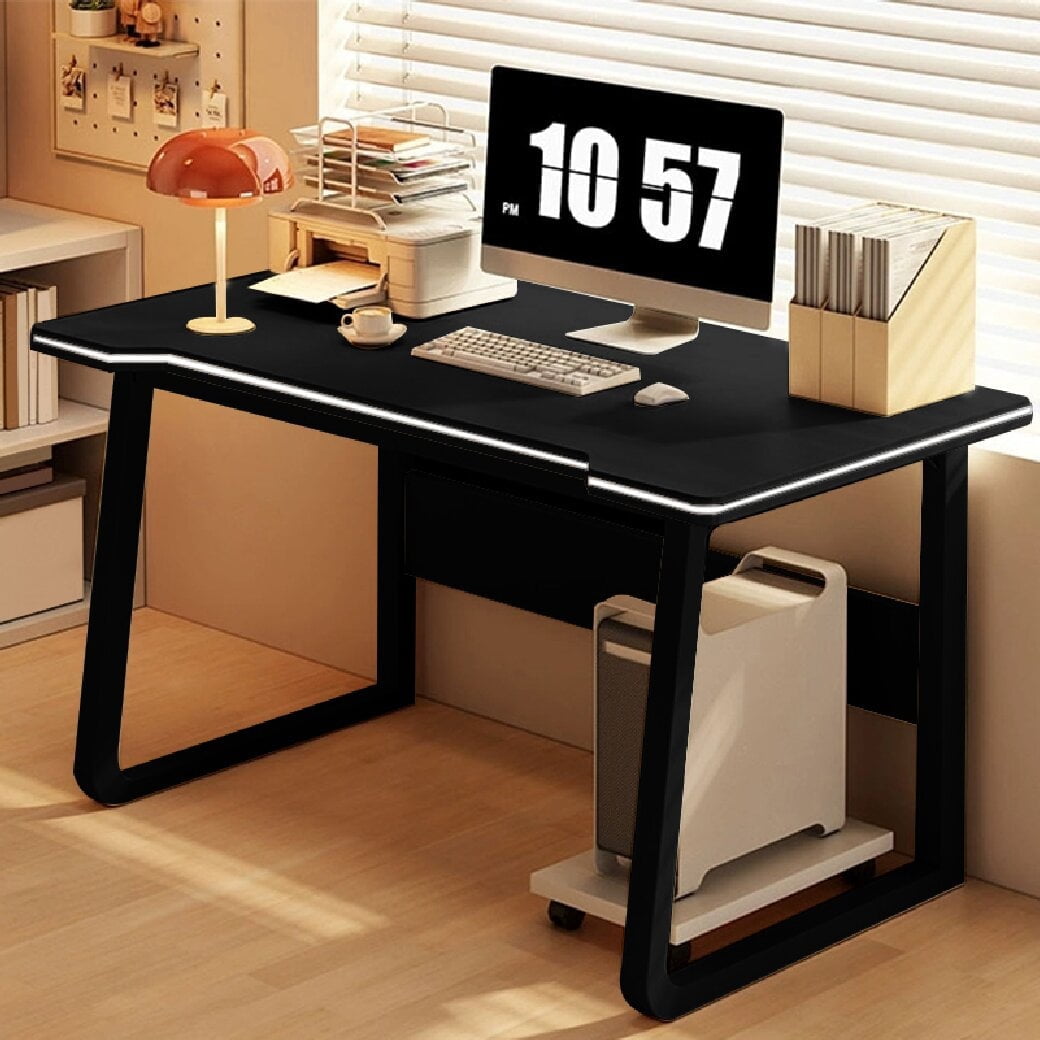 Gaming Desk Computer Writing Table Student Art Modren Simple Style PC Wood Suitable for Home, Office.