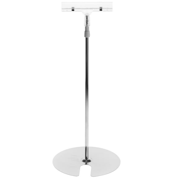 MERRYHAPY Adjustable Banner Stand with Minimalist Design for Indoor and Outdoor Advertising Displays, Versatile and