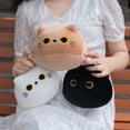 thumbnail image 5 of 1 pieza de 18-25 cm, juguetes de peluche de animales de dibujos animados Kawaii, gato negro, panda, cerdo, elefante, rana, dinosaurio, muñeco de peluche suave para niños, regalos encantadores, 5 of 5