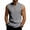 Dark Gray, variant on Gym Tank Tops for Men Men's Relaxed Fit Sleeveless Muscle Shirt with Pull String V Neck Tank Top for Summer Khaki XL