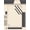 Beige, Pattern 1, variant on ODIKA 4'x6' Grey Beige Geometric Bordered Design Washable Area Rug Mid Century Modern Style with Bold Lines Non-Slip, Chair-Friendly, Flatwoven for Home Office, Under Desk