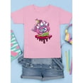 thumbnail image 3 of Monster Ball T-Shirt Juniors -Image by Shutterstock,  Small, 3 of 4