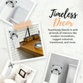 thumbnail image 3 of Autumn Alley Farmhouse White Hand Towel Holder Ring with Bracket - Rustic Hand Towel Holder - Towel Rings for Bathroom Wall Mounted Decor Mix of Wood, Galvanized Metal & Black Rings, White, 3 of 7