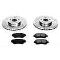 thumbnail image 3 of PowerStop Front Z23 Evolution Sport Carbon-Fiber Ceramic Brake Pad and Drilled & Slotted Rotor Kit Fits: TOYOTA Select Models K3027, 3 of 10