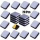 thumbnail image 1 of Furniture Sliders for Heavy Duty Moving, 20-Pack Self-Adhesive PTFE Floor Protectors, 1 of 5