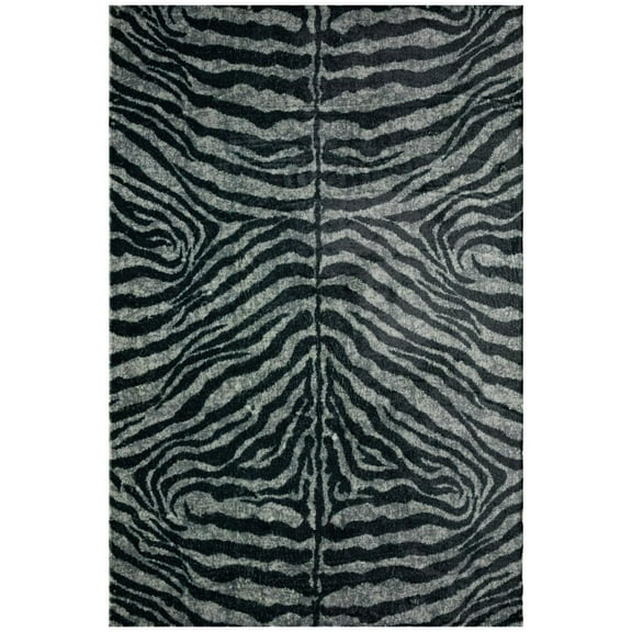 Dalyn Akina Area Rug AK1 Ak1 Midnight Midnight Faded Rows 3' x 5' Rectangle