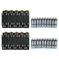 thumbnail image 1 of 10 Sets 8 Pin Power Relay with Base DC Coil Universal Electrical Equipment Supplies, 1 of 14