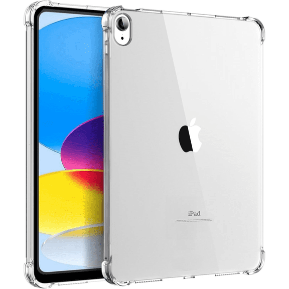 Clear Case for iPad (A16) 11th Generation 11 inch (2025), Four-corner Airbag Protection, Slim & Lightweight Shockproof Cover