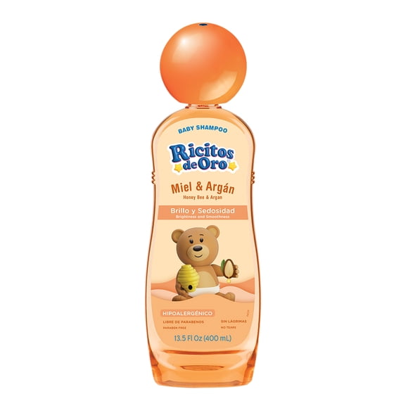 Shampoo Ricitos de Oro miel y argán 400 ml