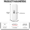 Tuya ZigBee Temperature Humidity Sensor Smart Home Temperature Sensors