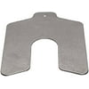 Precision Brand 42560 Stainless Steel Slotted Shim - 0.100 x 5 x 5 in., 5 Per Pack