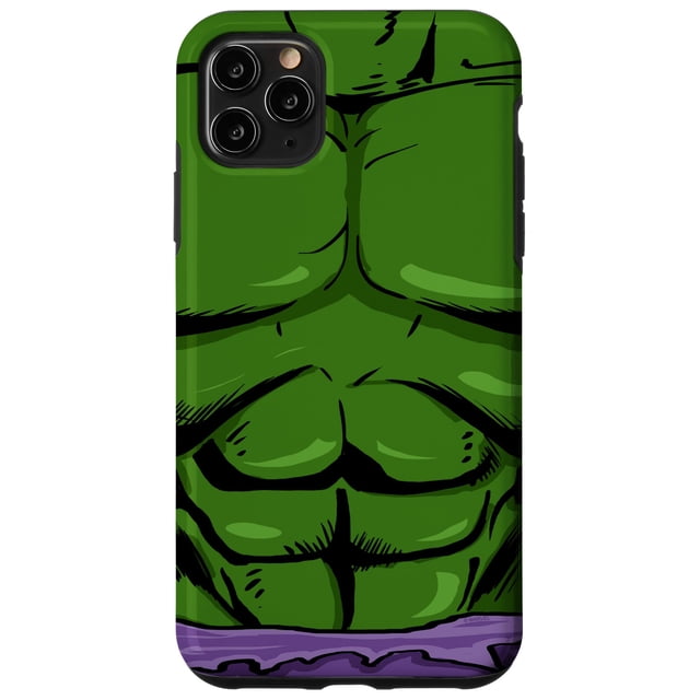 Funda para iPhone 11 Pro Max Marvel Hulk Disfraz