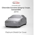 thumbnail image 2 of Platinum Shield Weatherproof Car Cover Compatible with 2014 Chevrolet Corvette Stingray Coupe,Convrtbl - Protect Water, Snow, Sun - Fleece Lining - Free Cable Lock, Storage Bag & Wind Straps, 2 of 8