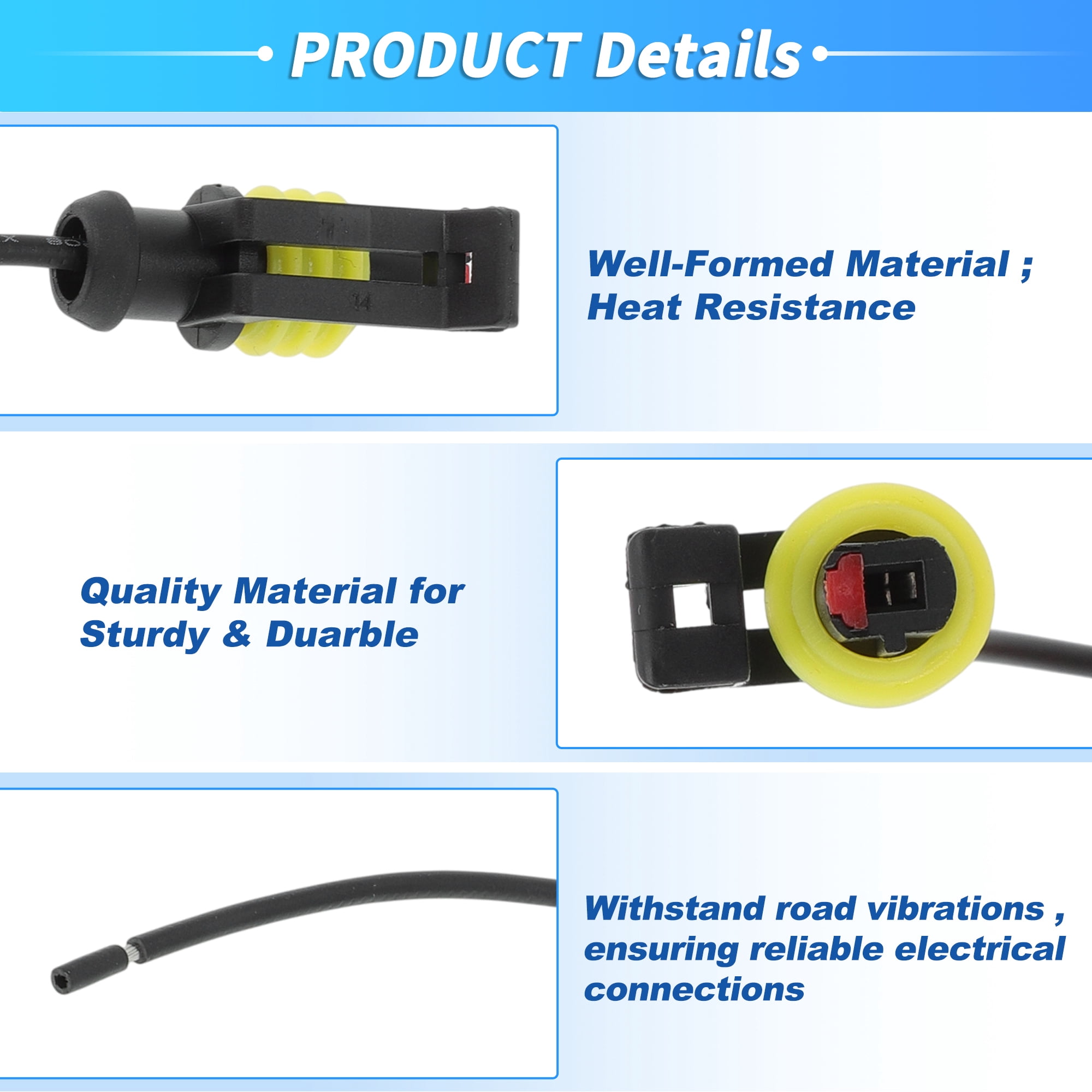 Unique Bargains Oil Pressure Sender Switch Wiring Harness for Chevrolet CRUZE 2011-2016