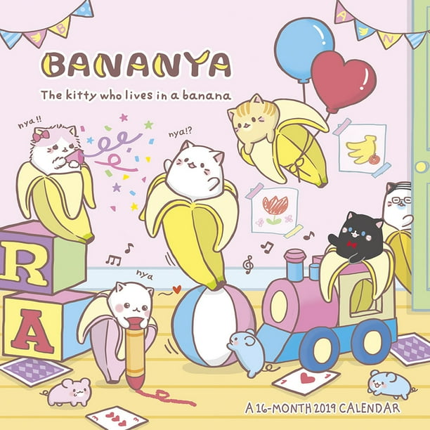 2019 Bananya Wall Calendar