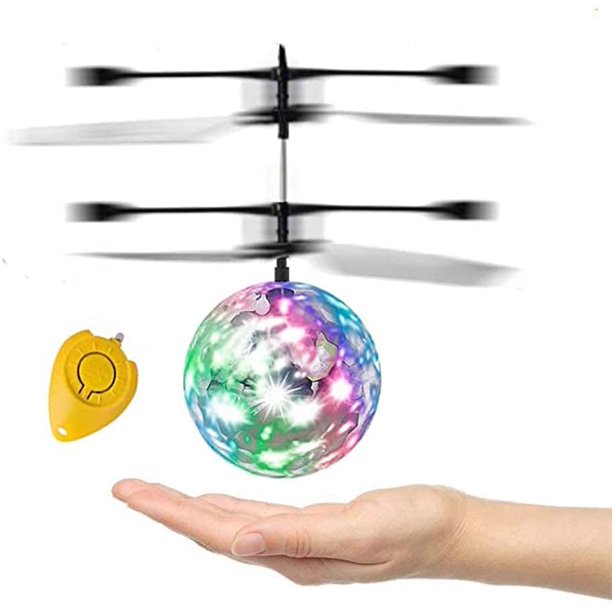 RC Flying Ball, WEKITY Hand Spinner Drone Helicopter Ball Builtin